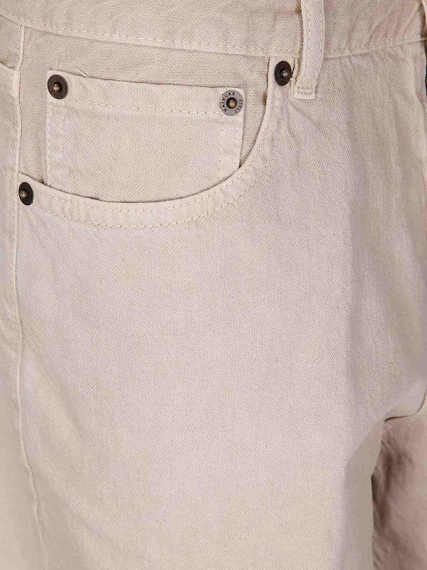 The Best Shops HAIKURE: ブーツカットジーンズ - ブーツカットジーンズ - ベージュ