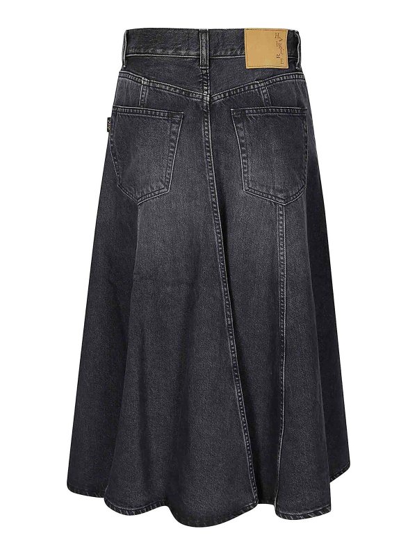 HAIKURE: ニーレングススカート＆ミディ丈 online - 膝丈/ミディスカート - 黒