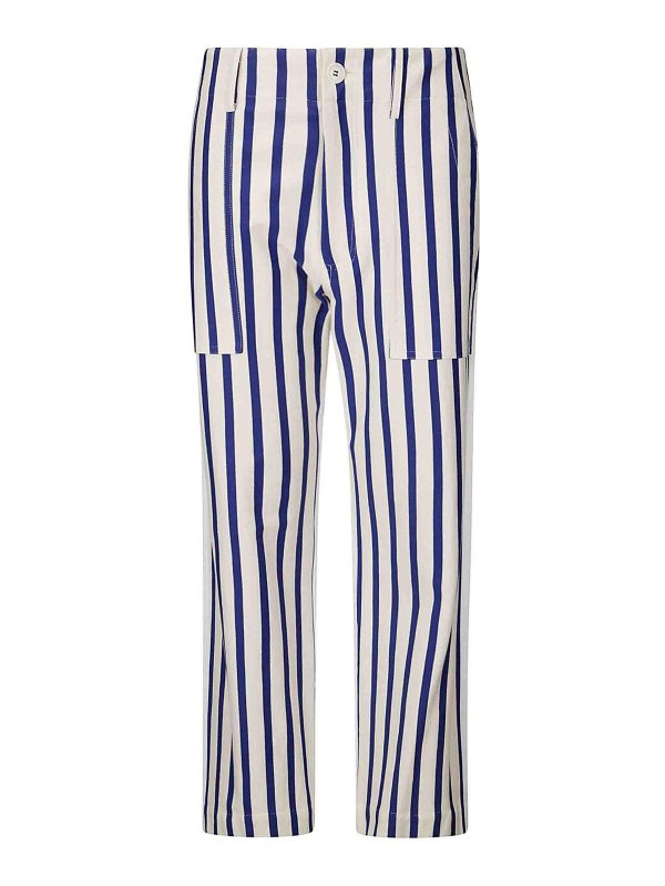 JEJIA: Casual Hosen - Casual Hose - Dunkelblau