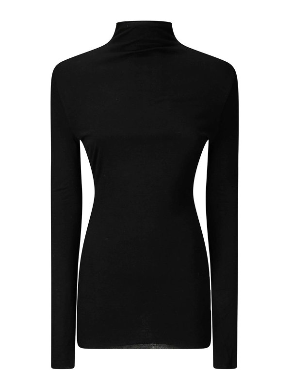 KHAITE: Tops & Débardeurs - Top - Noir