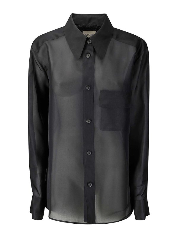 KHAITE: トップス＆タンクトップ - トップ/タンクトップ - 黒