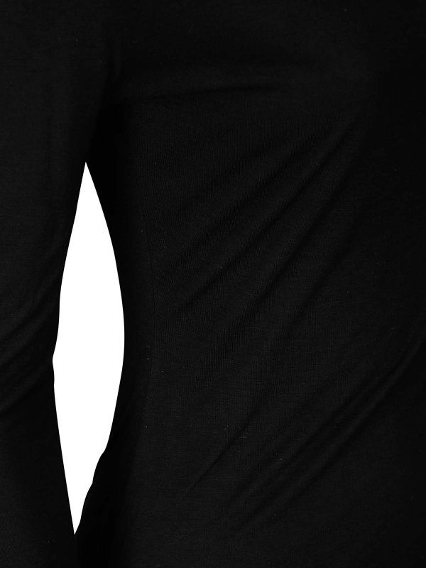 The Best Shops KHAITE: Robe longueur genou - Robe Au Genou - Noir