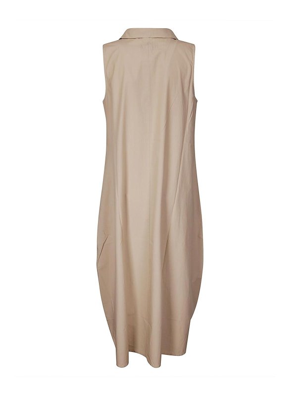 LABO.ART: ニーレングスドレス online - 膝丈ドレス - ベージュ