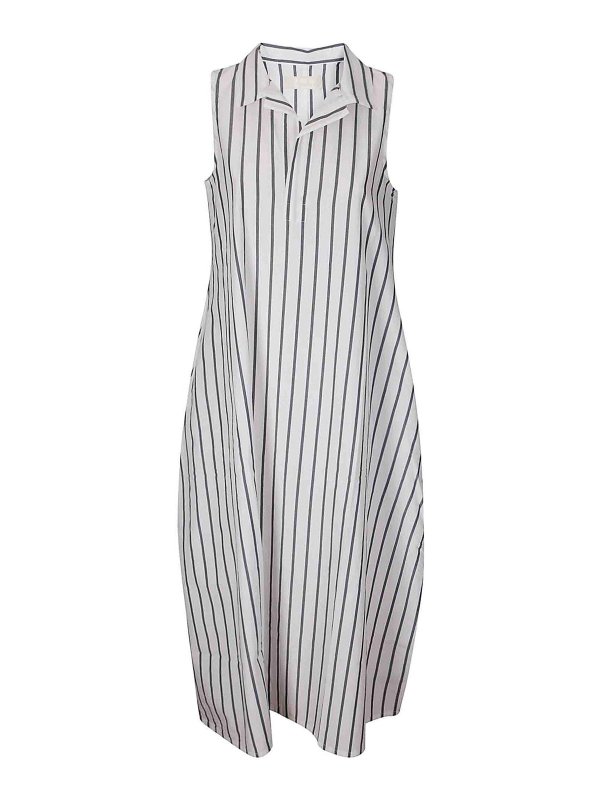 LABO.ART: ニーレングスドレス - 膝丈ドレス - 白