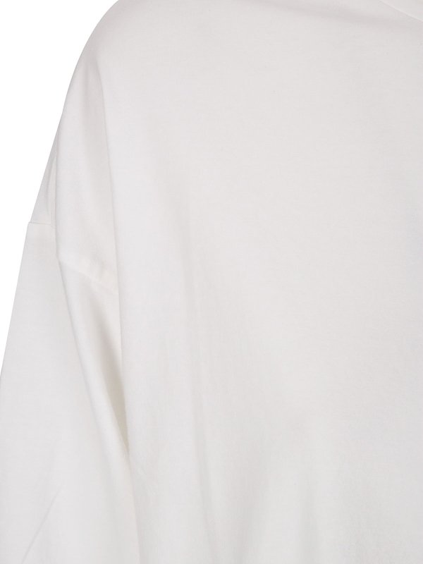 The Best Shops LABO.ART: Escotes barcos - Suéter Con Escote Barco - Blanco