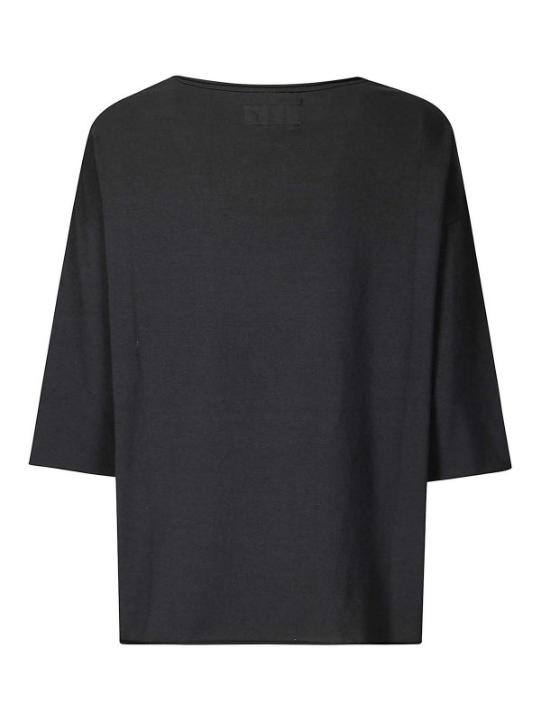 LABO.ART: Col bateau online - Pull Col Bateau - Noir