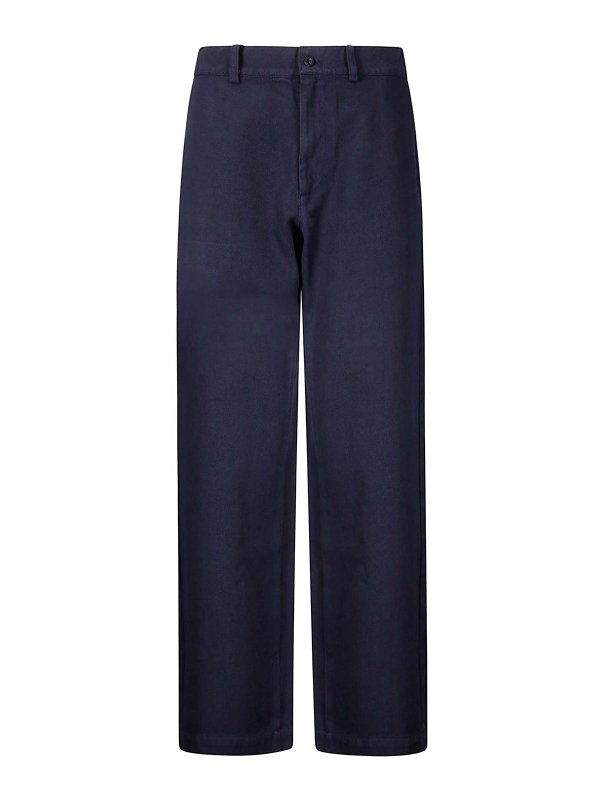 LABO.ART: Pantalons casual - Pantalons Décontractés - Bleu