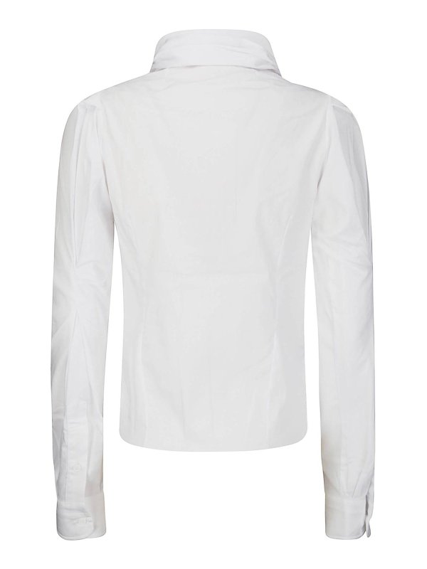 OTTOLINGER: blouses online - Deconstructed Lavalliere Blouse