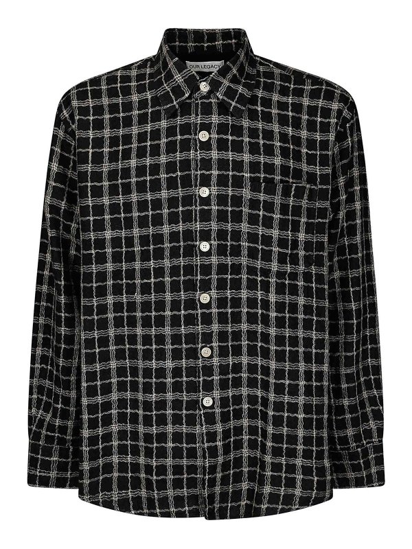 OUR LEGACY: Hemden - Hemd - Schwarz