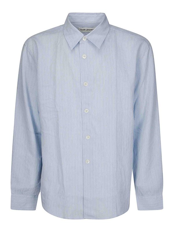 OUR LEGACY: シャツ - シャツ - ライトブルー