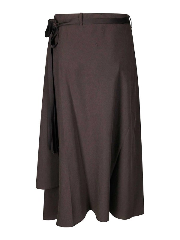OUR LEGACY: ニーレングススカート＆ミディ丈 online - 膝丈/ミディスカート - ブラウン