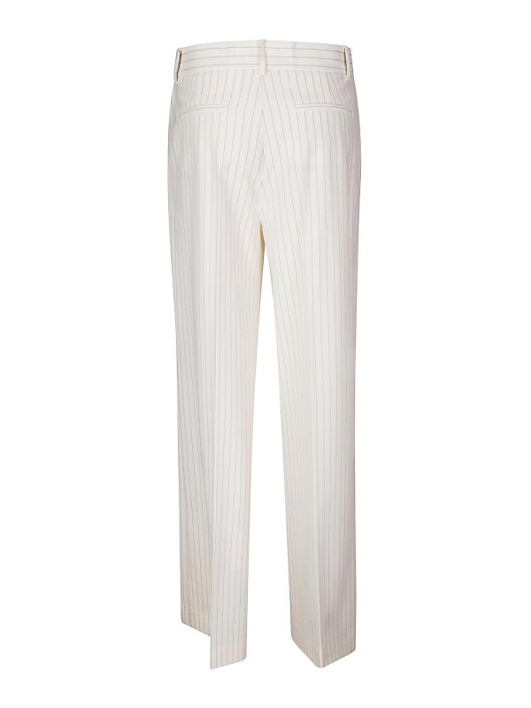 P.A.R.O.S.H.: Pantalones casual online - Pantalón Casual - Blanco