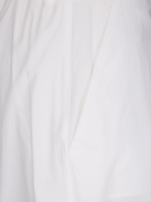 The Best Shops P.A.R.O.S.H.: Pantalones casual - Pantalón Casual - Blanco