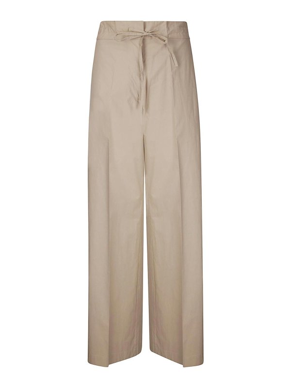 P.A.R.O.S.H.: Pantalons casual - Pantalons Décontractés - Beige