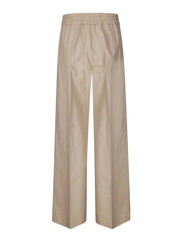 P.A.R.O.S.H.: Pantalons casual online - Pantalons Décontractés - Beige