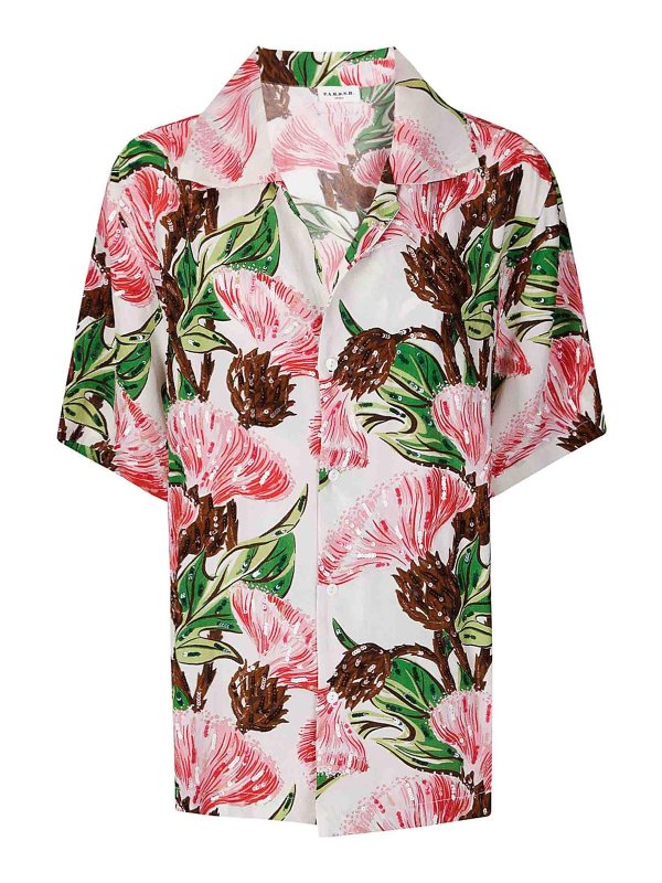 P.A.R.O.S.H.: Hemden - Hemd - Creme