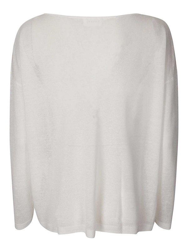 P.A.R.O.S.H.: Tops y camisetas sin mangas online - Top - Crema