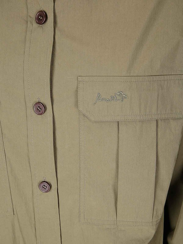 The Best Shops P.A.R.O.S.H.: マキシドレス - マキシドレス - ダークグリーン