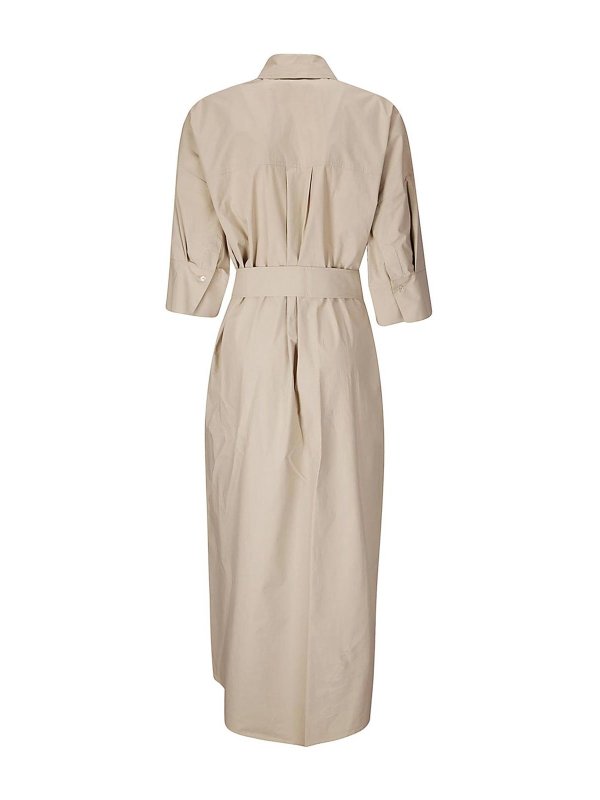 P.A.R.O.S.H.: マキシドレス online - マキシドレス - ベージュ