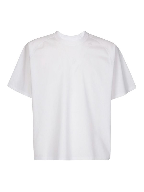 Sacai: T-shirts - T-Shirt - Weiß