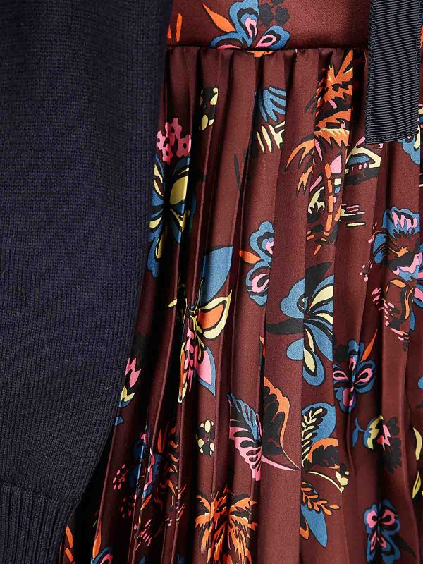 The Best Shops Sacai: boat necks - Tropical Print Pullover