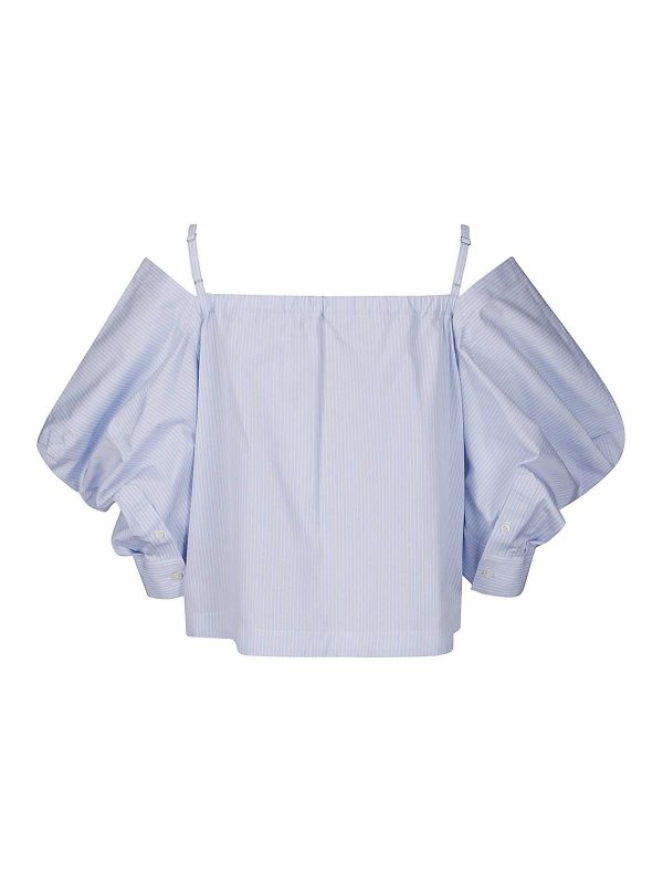 Sacai: トップス＆タンクトップ online - トップ/タンクトップ - ライトブルー