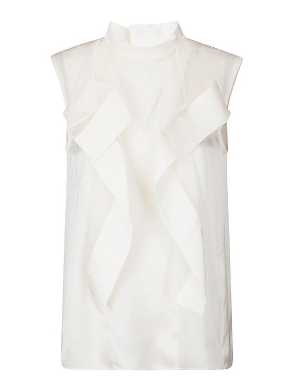 Sacai: トップス＆タンクトップ - トップ/タンクトップ - クリーム