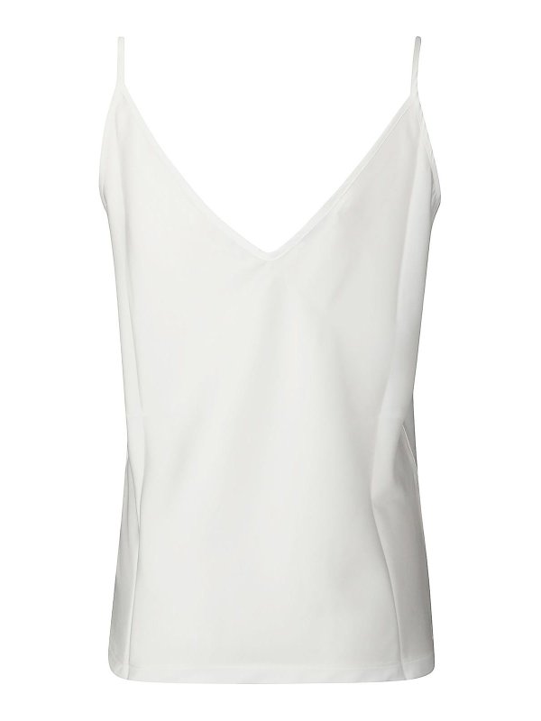 STEFANO MORTARI: Tops y camisetas sin mangas online - Top - Blanco