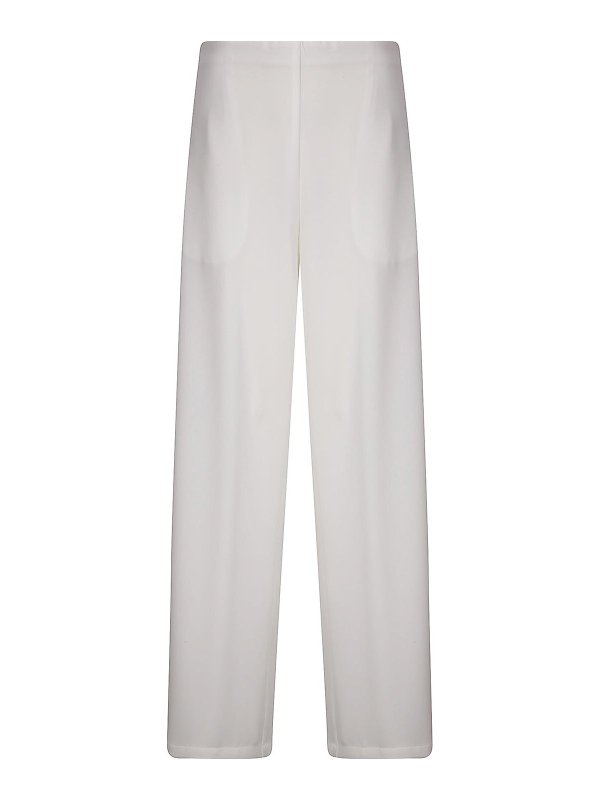 STEFANO MORTARI: Casual Hosen - Casual Hose - Weiß