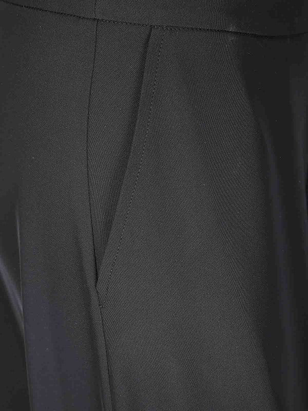 The Best Shops STEFANO MORTARI: カジュアルトラウザー - カジュアルパンツ - 黒