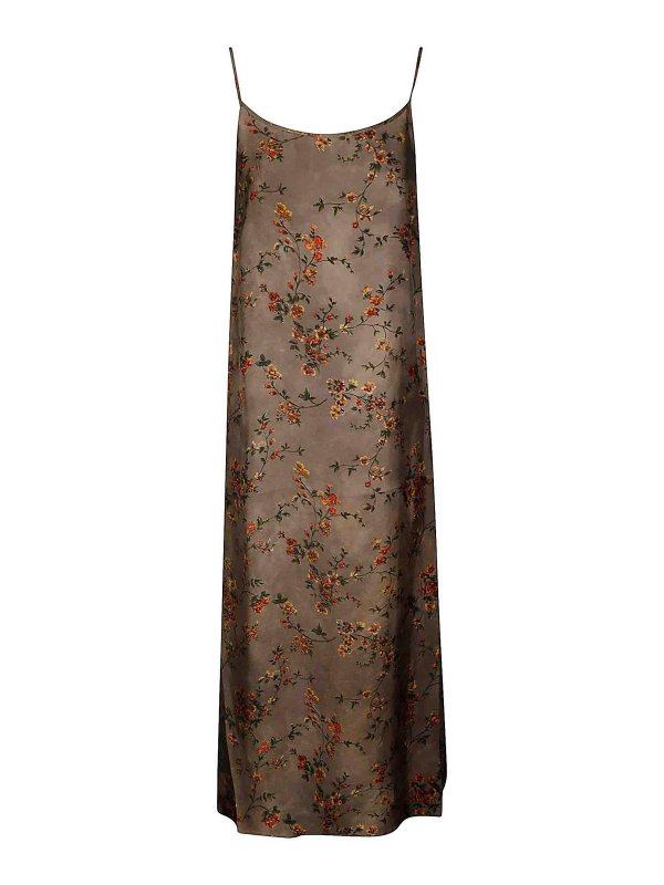 UMA WANG: ニーレングスドレス - 膝丈ドレス - グレー