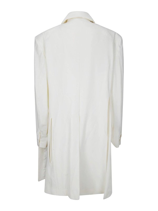 ACT N°1: blazers online - Deconstructed Corset Wool Blazer