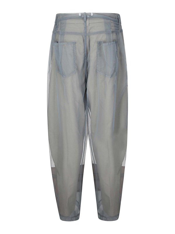 ACT N°1: casual trousers online - Wool And Tulle Double Pants