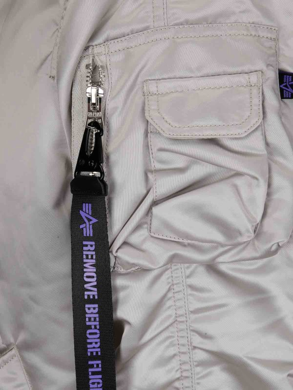 The Best Shops ALPHA INDUSTRIES: Bombers - Bomber - Gris