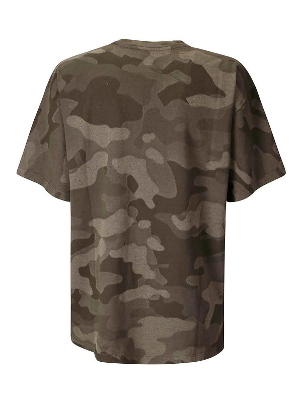 ARIES: t-shirts online - Aged Camo Ss Tee