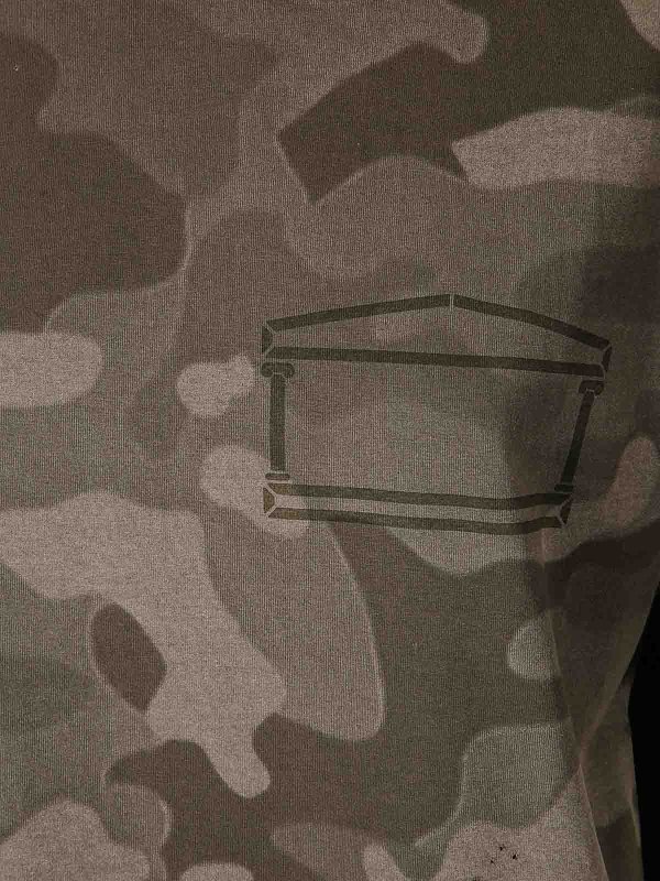 The Best Shops ARIES: t-shirts - Aged Camo Ss Tee