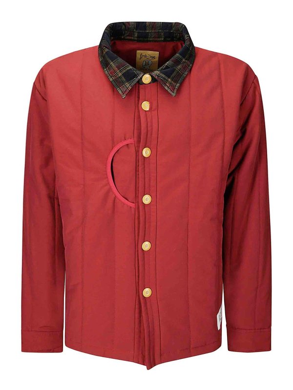 BRAIN DEAD: Camisas - Camisa - Rojo