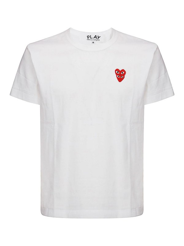 COMME DES GARCONS SHIRT: スウェット＆セーター - スウェットシャツ/セーター - 白