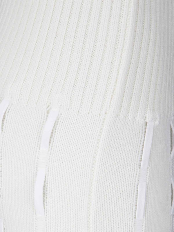 The Best Shops INSTITUTION: Faldas media pierna y semilargas - Falda Semilarga - Blanco