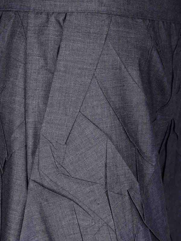 The Best Shops STEFANO MORTARI: jeans bootcut - Pantalone Cotone Plisse