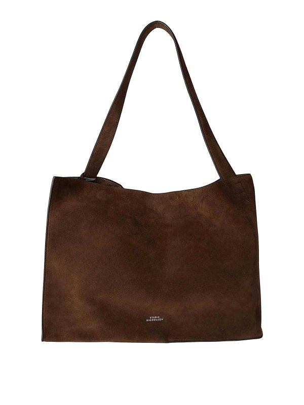 STUDIO NICHOLSON: Handtaschen - Shopper - Braun
