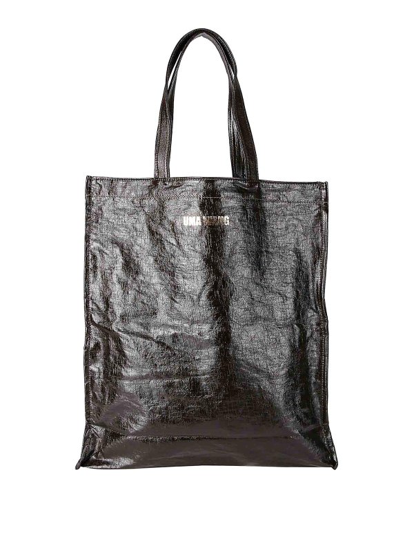 UMA WANG: cross body bags - Small Shopper Bag Canvas