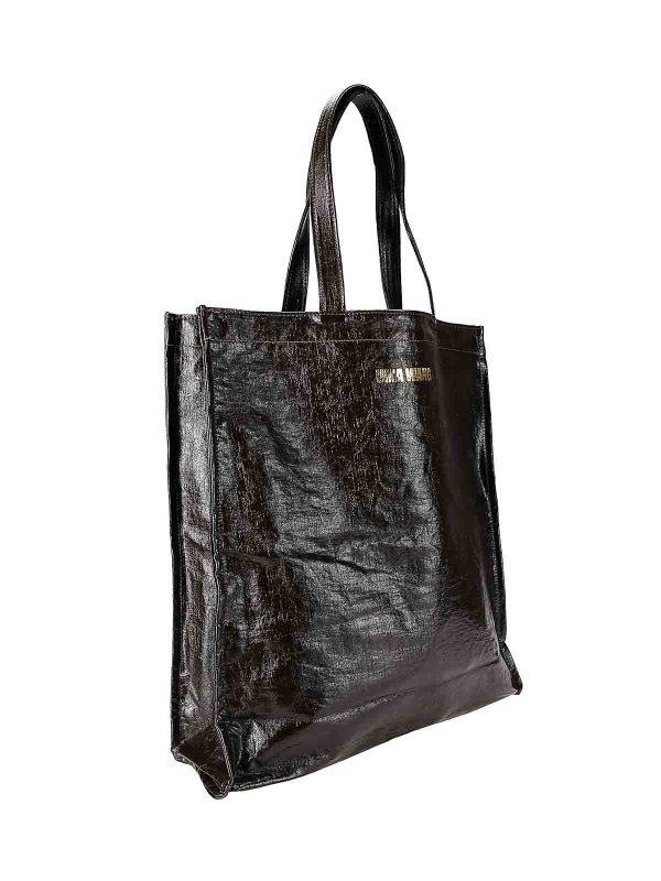 UMA WANG: cross body bags online - Small Shopper Bag Canvas