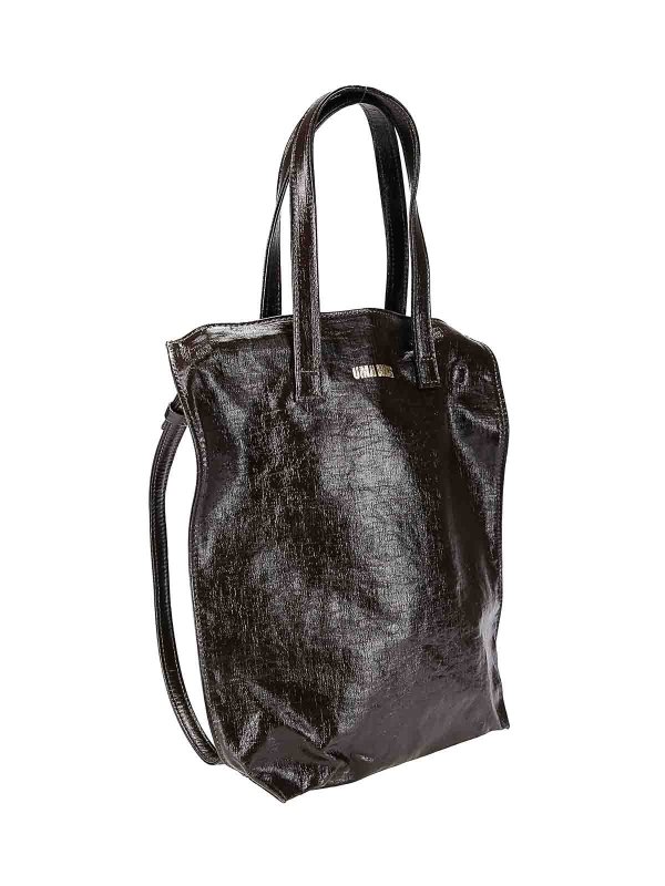 UMA WANG: Bolsas bandoleras online - Bolsa Bandolera - Marrón Oscuro