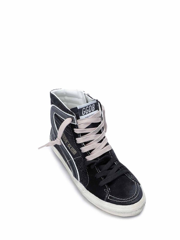 GOLDEN GOOSE: Chaussures de sport online - Baskets - Noir