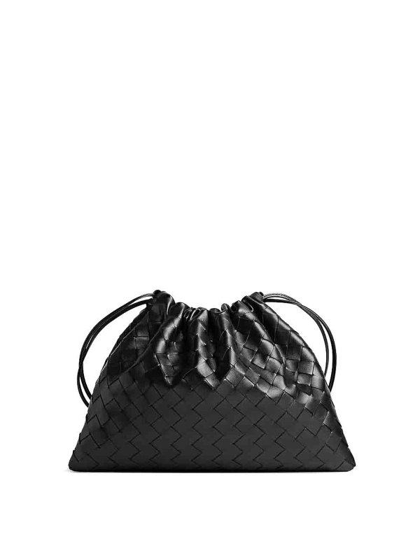 BOTTEGA VENETA: トートバッグ - トートバッグ - 黒