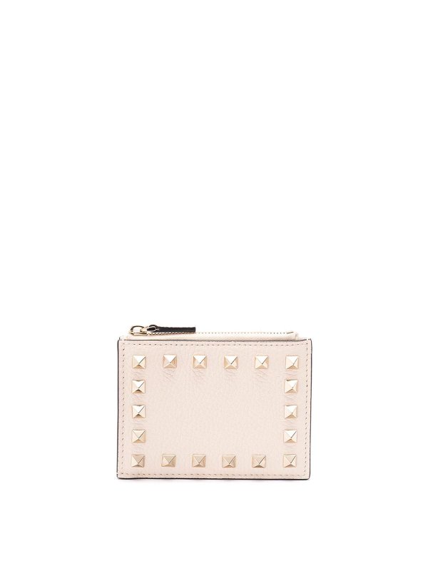 VALENTINO GARAVANI: wallets & purses - `Rockstud` Coin Purse/Card Case