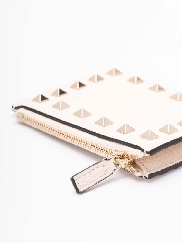 The Best Shops VALENTINO GARAVANI: wallets & purses - `Rockstud` Coin Purse/Card Case