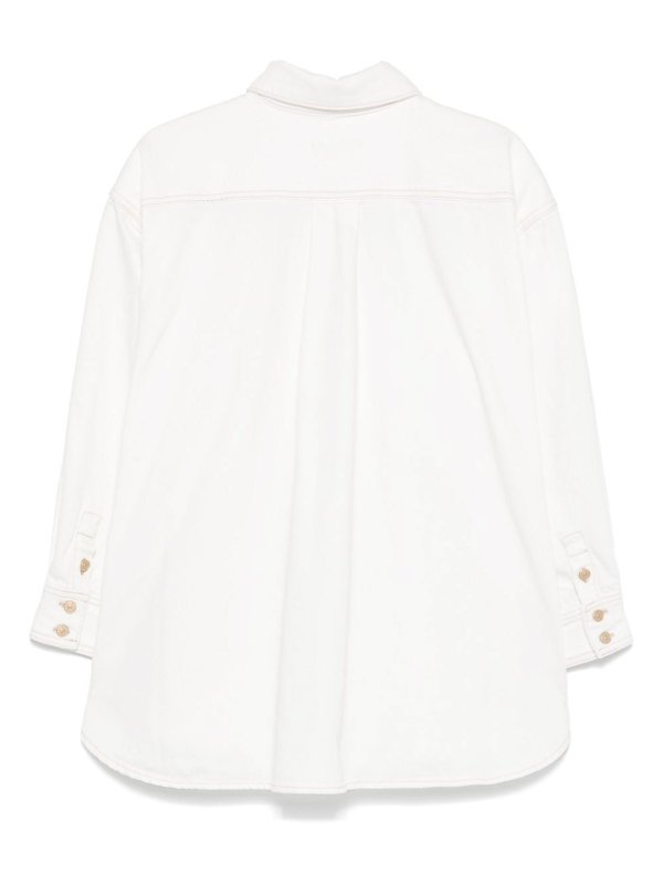 7 FOR ALL MANKIND: shirts online - `Nina Overshirt Milkyway` Shirt