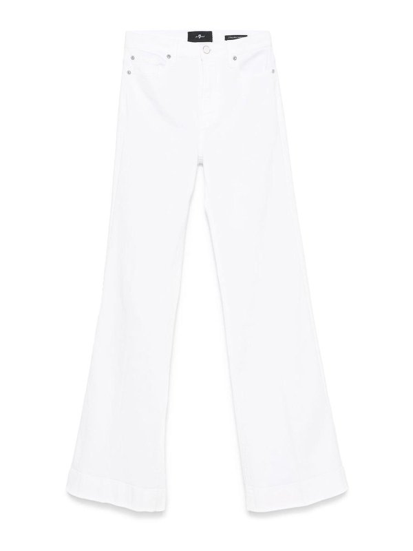 7 FOR ALL MANKIND: bootcut jeans - `Modern Dojo Soleil` Jeans